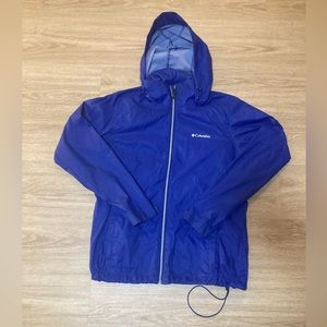 Columbia | blue windbreaker